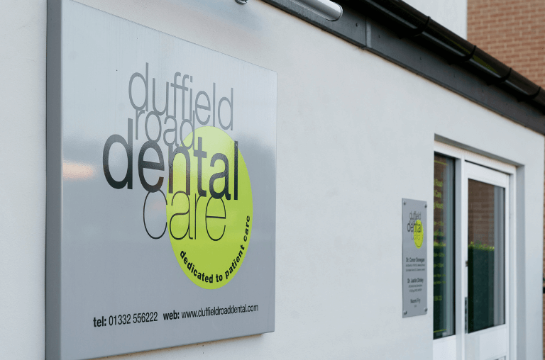 Duffield Dental Care Derby dental signs